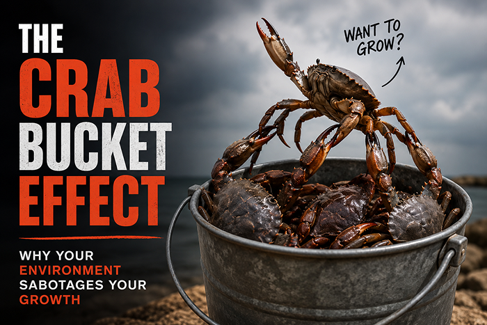 The Crab Bucket Effect: Why Your Environment Sabotages Your Growth (and How to Escape)